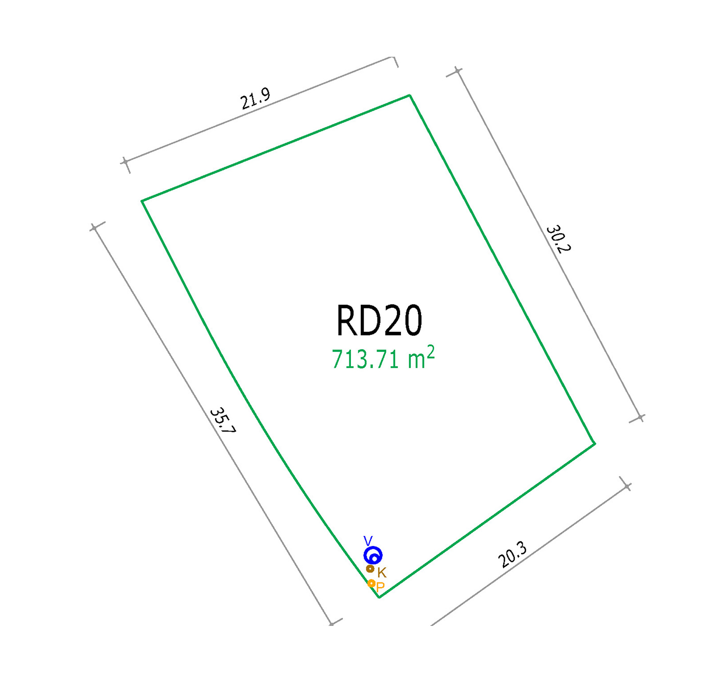 Pozemek RD 20