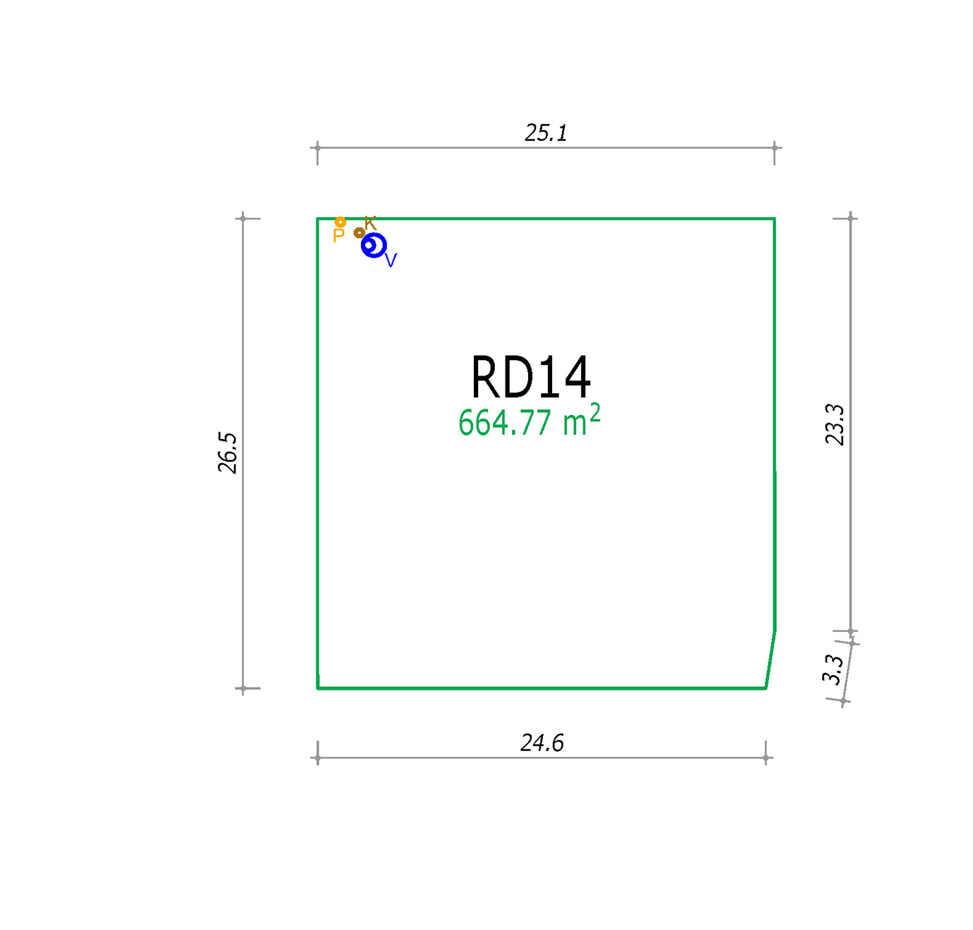 Pozemek RD 14