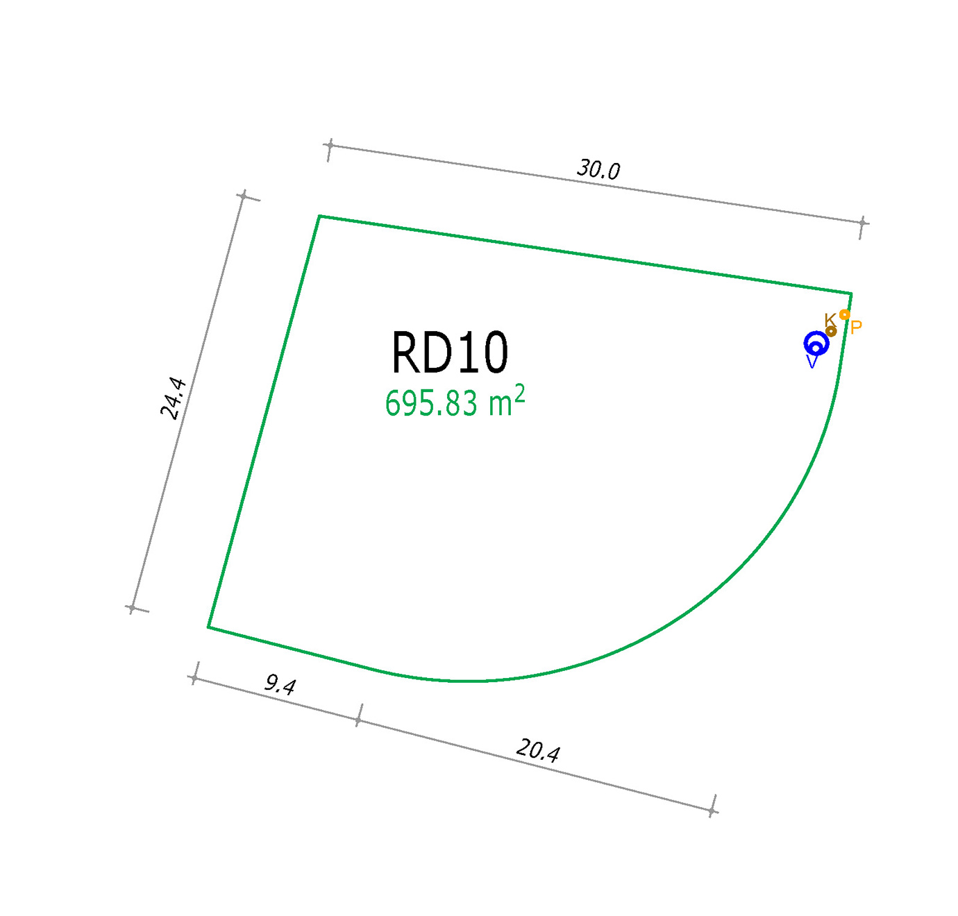 Pozemek RD 10
